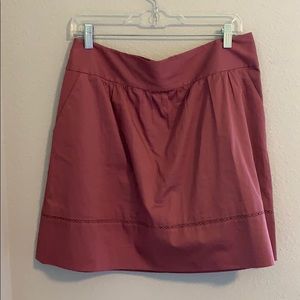 Loft Mauve mini skirt